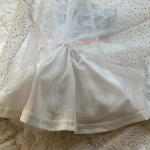 Girls Rule | Chambray Polka Dot & Tulle Twirl Dress | Size 12 Months - Picture 5 of 9